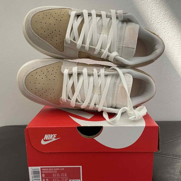 Women's Nike Dunk Low Phantom Washed Coral (IB4367-030) - Picture 2 of 5